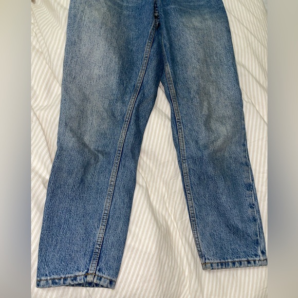 TOPSHOP PETITE Mom Denim Jeans - Picture 4 of 5